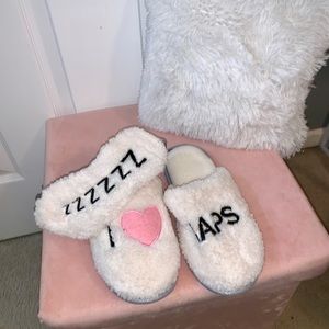 New Rue 21 Slippers and Sleep Mask